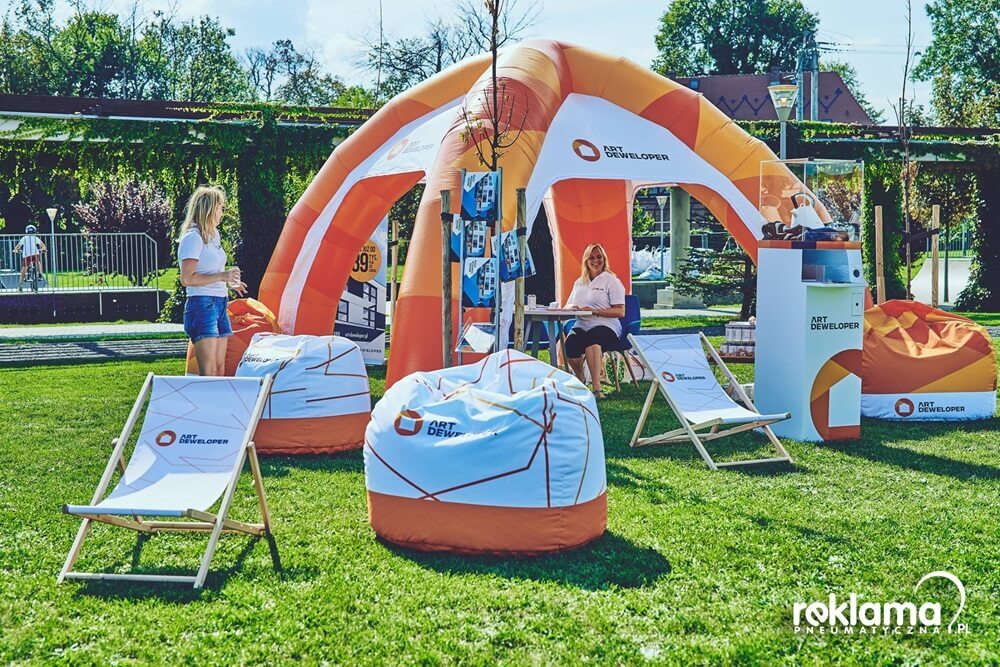 Reklama od A do Z - namiot i meble reklamowe od SPdesign